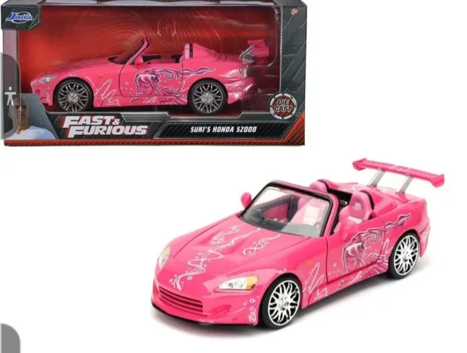 Miniatura 1/24 do Carro da Coleção Fast & Furious Suni's Honda S2000