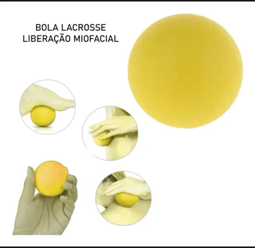 Bola De Lacrosse Alivio Tensão Para Liberação Miofascial
