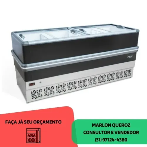 Ilha de Congelados Polar 2M Nova