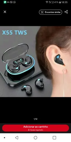 Fone de Ouvido Sleep Headset X55 Bluetooth