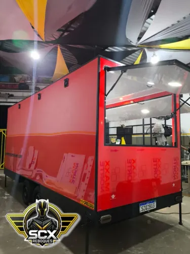 Food Truck SCX Reboques sob encomenda