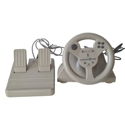 Volante Aftershock Whell Para Playstation 1 Cinza (Usado)