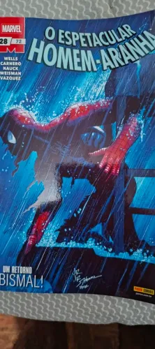 Revista em quadrinhos do Homem-Aranha da Panini Co