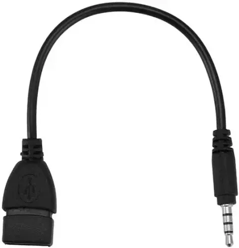 Conector Usb, Aux, Conector De 3,5 Mm Para Cabo De Carregame