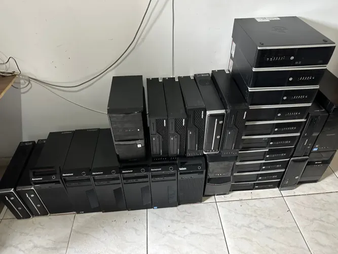 i3 com ssd cada cpu 550,00 win 10 rapido i5 600,00 cada com garantia 
