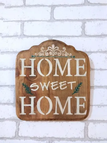 Placa Decorativa Home Sweet Home
