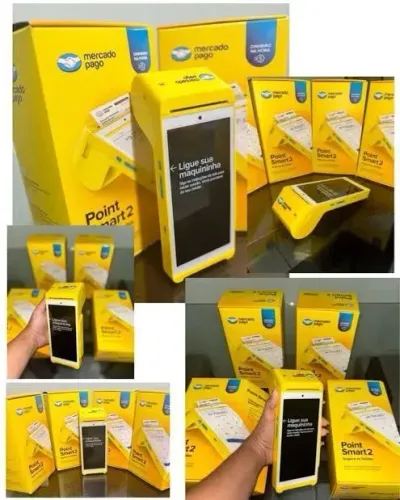 Máquina de cartão point smart 2....vai com chip da vivo 