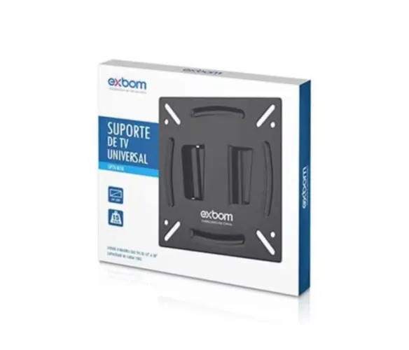 Suporte Monitor / TV Ultra Slim Fixo 14 à 28 Polegadas