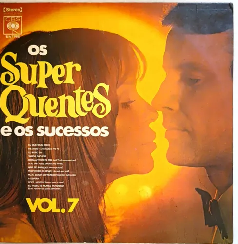 Disco Vinil Super Quentes e os Sucessos vol. 7