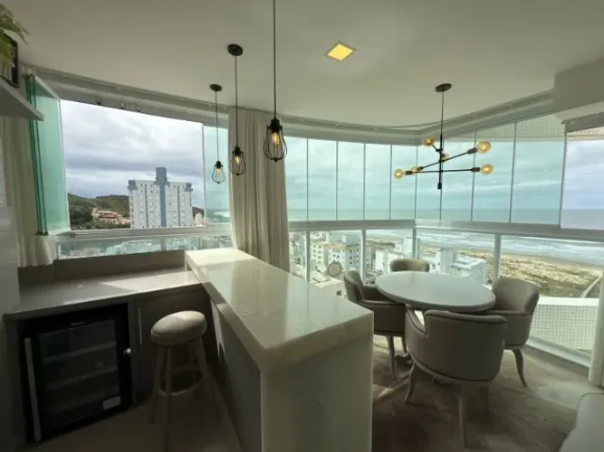 Apartamento Luxo, Mar Grosso, Laguna, 4 Quartos, Vista Mar. 