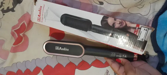 Pente Alisadora de Cabelo Anliu AL-1298
