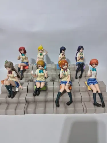 Bonecos Anime Love Live! - 8 peças