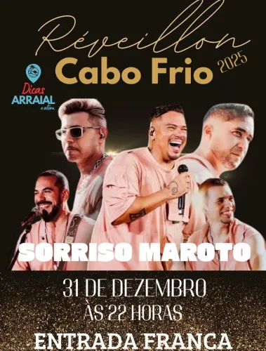 Apartamento para Réveillon em Cabo Frio-RJ 