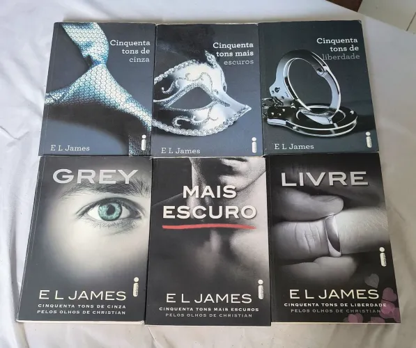 Coleção Cinquenta Tons de Cinza - E L James