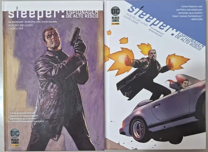 Sleeper- espionagem de alto risco- 2 volumes- Ed Brubaker 