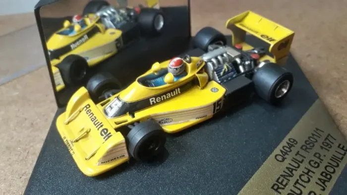 RENAULT F1 RS01/1 GP DUTCH 1977 JEAN-PIERRE JABOUILLE 1/43
