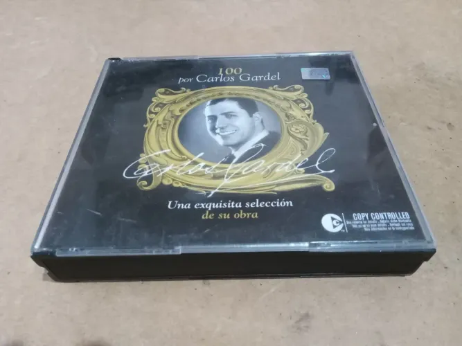 100 por Carlos gardel box com 4 cds