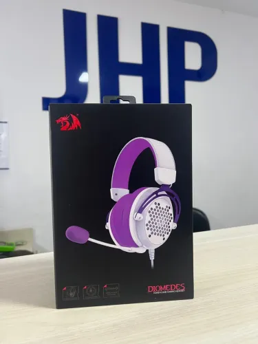 Headset Gamer Redragon Diomedes - Parcela sem juros - Loja Física