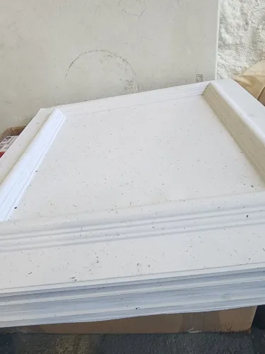 Centenas de Placas PVC acabamento 3D parede porta teto meio metro cada