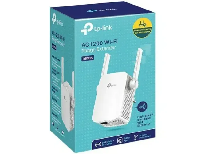 Repetidor wireless 1200mpbs Dual Band AC RE305 Tp Link Loja Coimbra Computadores Entrega