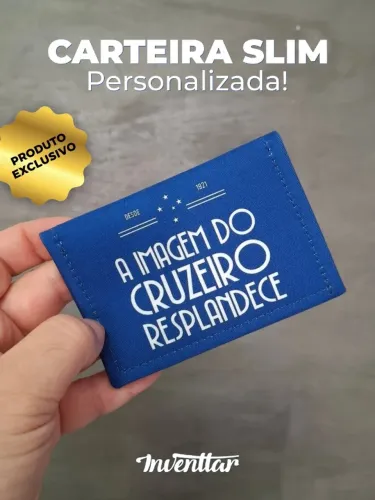 Carteira do Cruzeiro - Modelo Slim