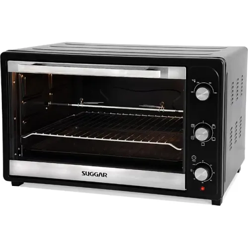Forno Elétrico Grill De Bancada 66L C/ Espeto Giratório Suggar 220v