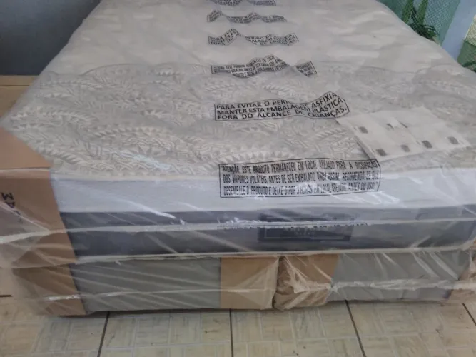 Conjunto de cama Box Queen 158 x. 198 