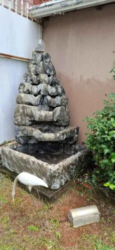 Fonte de Água De Jardim Externo(Decoração De Jardim)