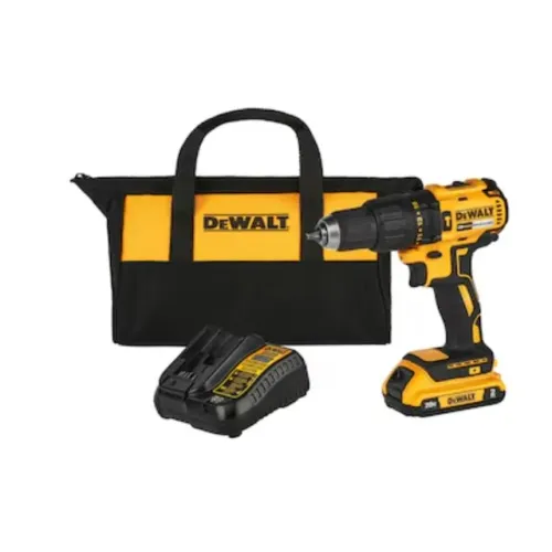 Parafusadeira/Furadeira de Impacto Brushless com 1 Bateria 2Ah 20V Max* 65Nm Bolsa Dewalt