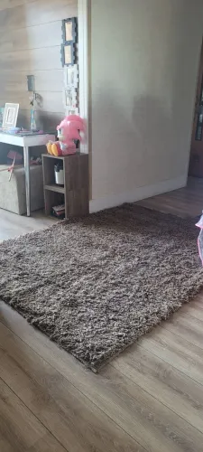 Tapete Shaggy Peludo Marrom - Conforto e Estilo para sua Casa!
