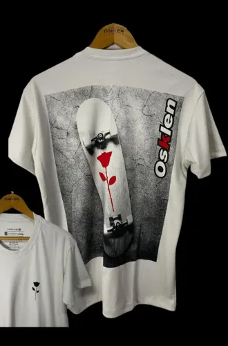 Camiseta Osklen Skate Rose - Exclusiva!
