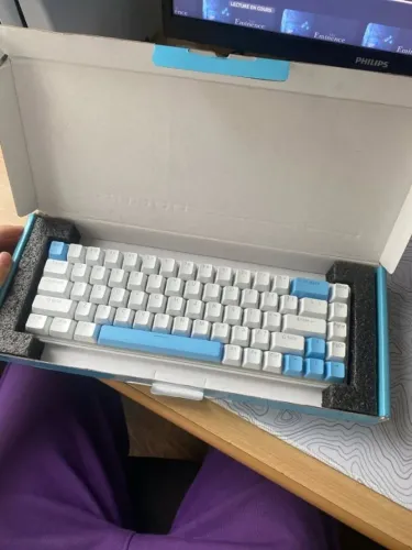 Teclado Mecânico RGB Switch Azul - Entrega gratis