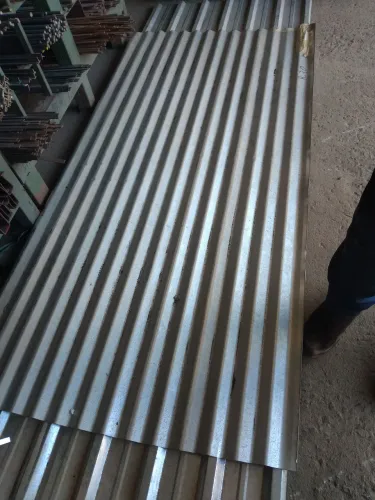 Telhas de zinco trapezoidal 0,43 m/m