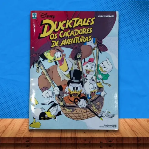 ÁLBUM DE FIGURINHAS DUCKTALES: CAÇADORES DE AVENTURAS - COMPLETO 2018