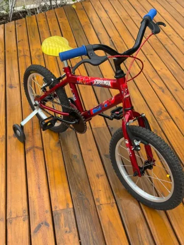 BICICLETA ARO 16 NOVA - HOMEM ARANHA 