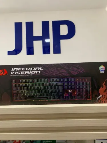 Teclado Optico Redragon Infernal / Novo Lacrado / Loja Fisica