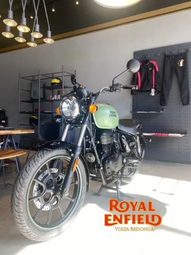 LEONI - ROYAL ENFIELD METEOR 350 - MATTE GREEN
