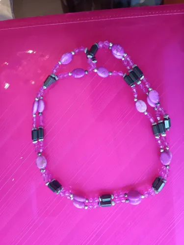 Colar e pulseira magnético
