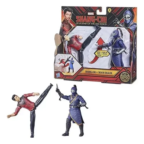 Bonecos Shang-Chi vs Death Dealer Marvel