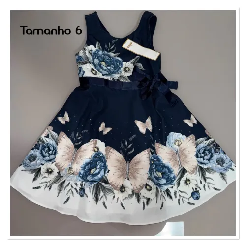 Vestido infantil Milon com etiqueta 