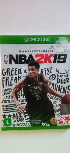 NBA 2k19 Xbox one novo lacrado 