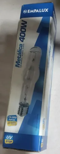Kit 05 Lâmpadas Tubular 400w E40 P/quadra Ou Grandes Áreas