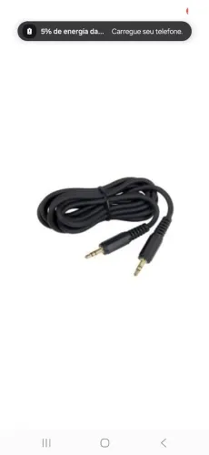 Lote 10 Cabo audio p2xp2 1.5mt