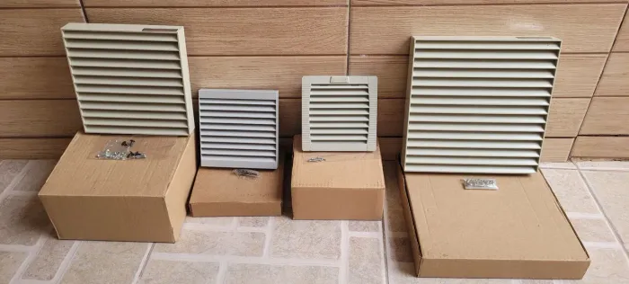 GRELHA COM FILTRO PARA PAINEL ELÉTRICO- KIT 4 PEÇAS 