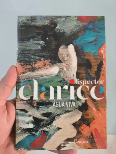 Livro ÁGUA VIVA da escritora Clarice Linspector. NOVO LACRADO!