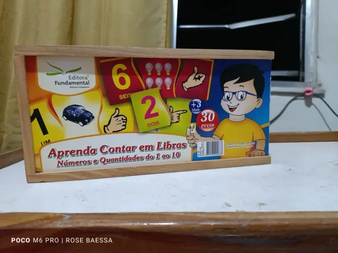 Aprenda a Contar em Libras - Educativo