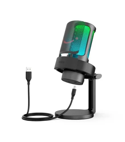 Microfone de Mesa Fifine Ampligame a8 RGB