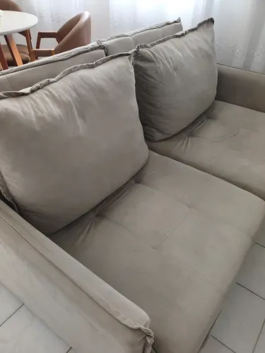 Sofá retratil reclinável