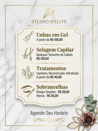 Unhas, cabelos e sobrancelhas