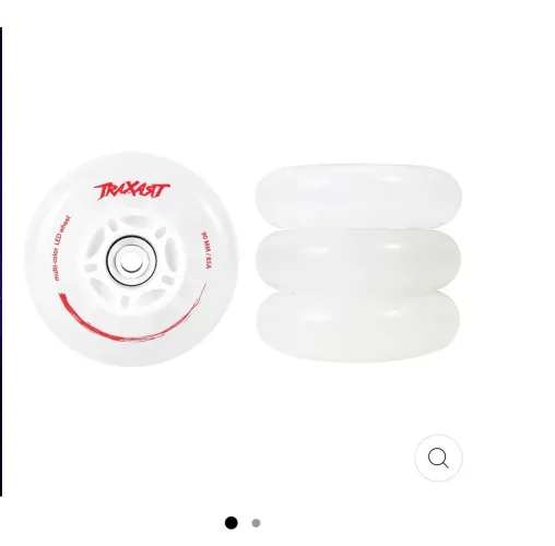 Rodas led multicolor 90 mm